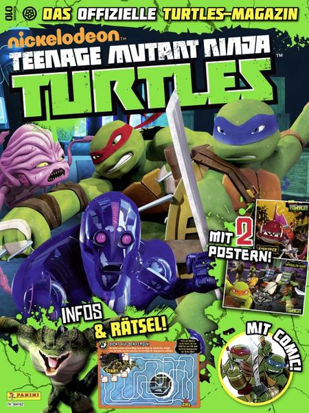 Teenage Mutant Ninja Turtles Magazin 10  - Das Cover
