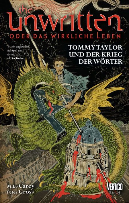 Unwritten 6: Tommy Taylor und der Krieg der Wörter  - Das Cover