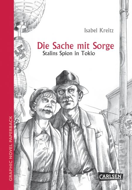Graphic Novel paperback: Die Sache mit Sorge - Das Cover