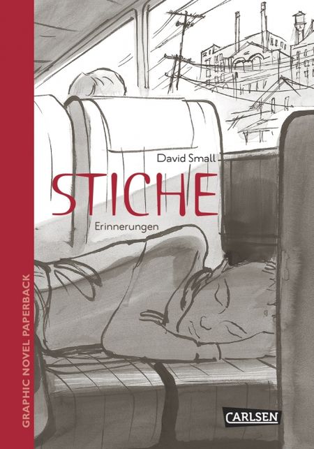 Graphic Novel paperback: Stiche - Das Cover