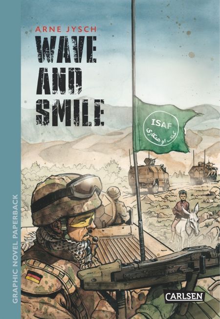 Graphic Novel paperback: Wave and Smile - Das Cover