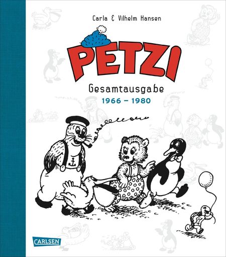 Petzi - Die gesammelten Reiseabenteuer 2 HC - Das Cover