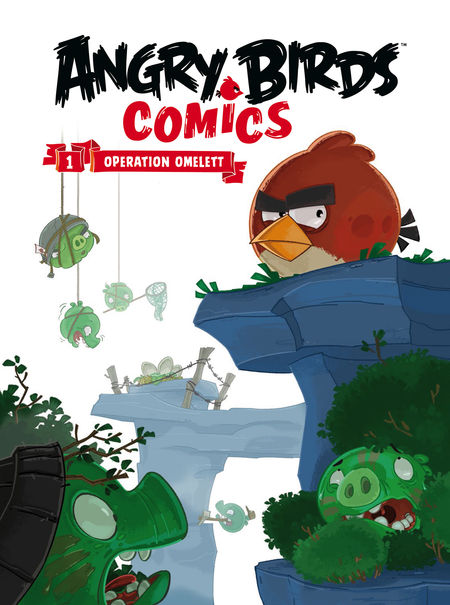 Angry Birds 1: Angry Birds Comicband 1 - Hardcover Operation Omelett - Das Cover