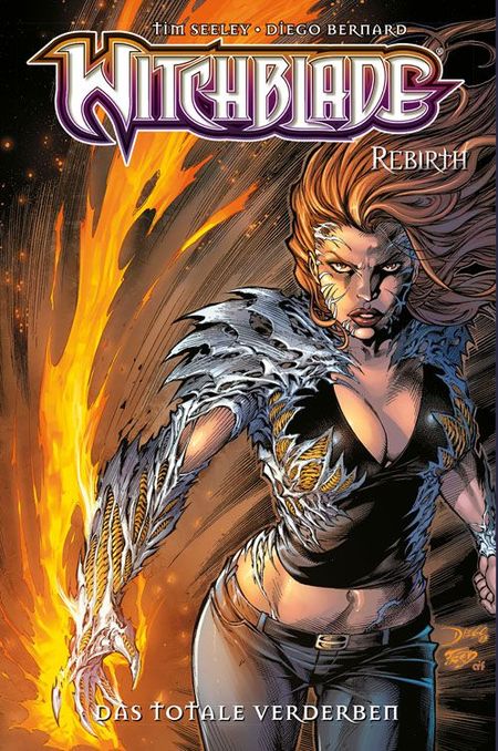 Witchblade Rebirth 3: Das totale Verderben - Das Cover