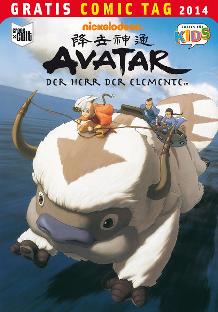 Avatar - Der Herr der Elemente - Gratis Comic Tag 2014 - Das Cover