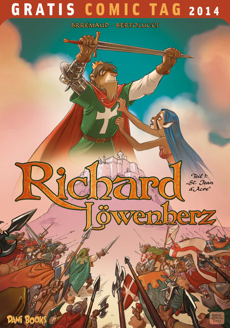 Richard Löwenherz - Gratis Comic Tag 2014 - Das Cover