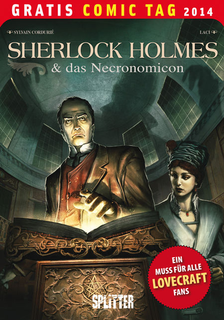 Sherlock Holmes und das Necronomicon - Gratis Comic Tag 2014 - Das Cover
