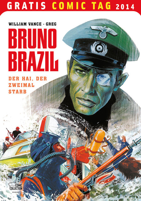 Bruno Brazil - Gratis Comic Tag 2014 - Das Cover