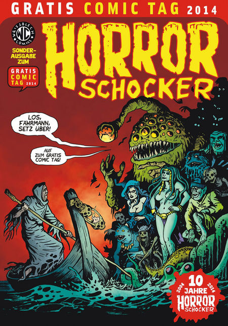 Horrorschocker - Gratis Comic Tag 2014 - Das Cover