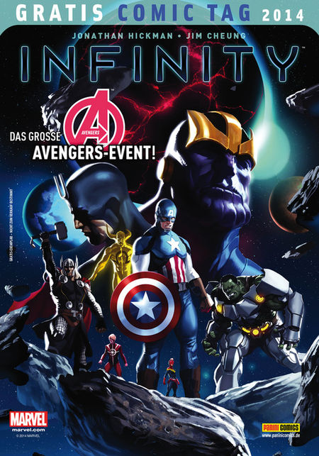 Infinity - Gratis Comic Tag 2014 - Das Cover