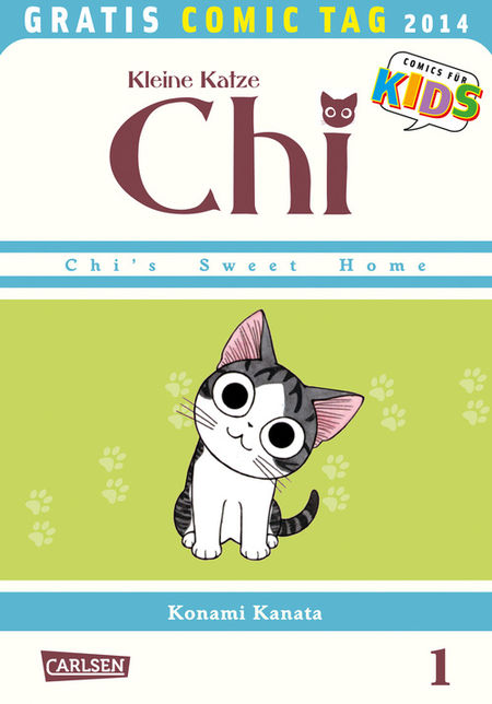 Kleine Katze Chi - Gratis Comic Tag 2014 - Das Cover