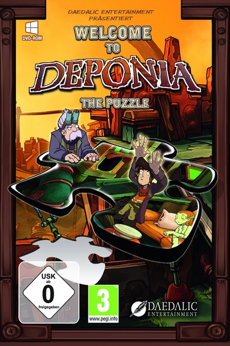 Deponia Puzzle (PC) - Der Packshot