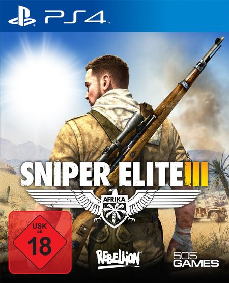 Sniper Elite 3 (PS4) - Der Packshot