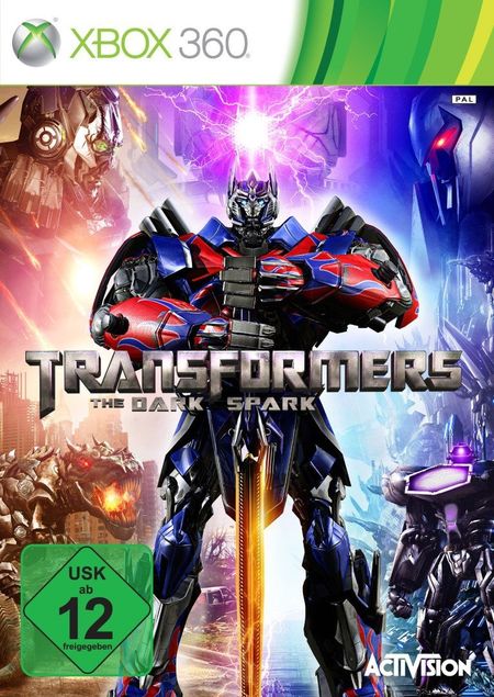 Transformers: The Dark Spark (Xbox 360) - Der Packshot