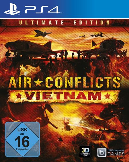 Air Conflicts: Vietnam (Ultimate Edition) (PS4) - Der Packshot
