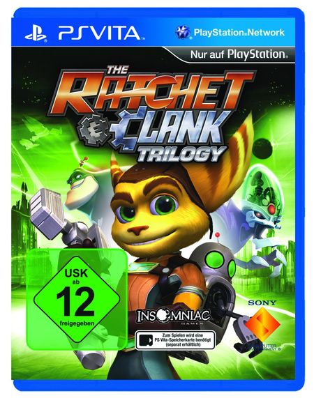 Ratchet & Clank Trilogy (Vita) - Der Packshot