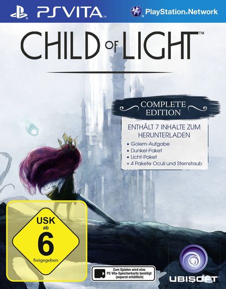 Child of Light - Complete Edition (PS Vita) - Der Packshot