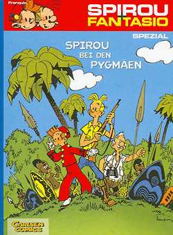 Spirou und Fantasio Spezial: Spirou bei den Pygmäen - Das Cover