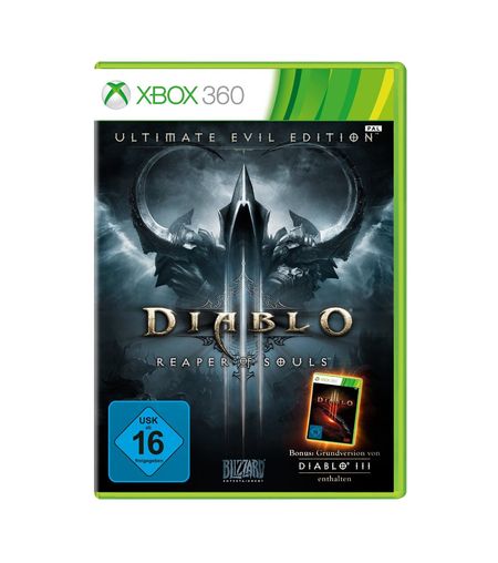 Diablo III - Ultimate Evil Edition  (Xbox 360) - Der Packshot