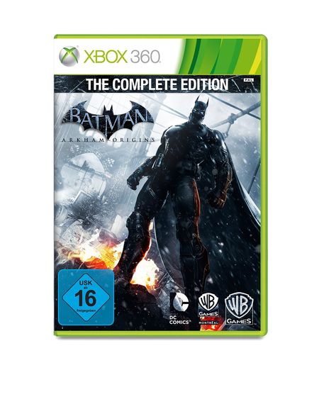 Batman: Arkham Origins - The Complete Edition (XBox 360) - Der Packshot