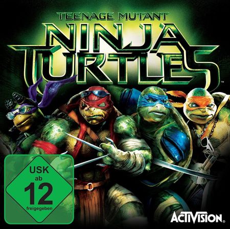 Teenage Mutant Ninja Turtles Movie (3DS) - Der Packshot