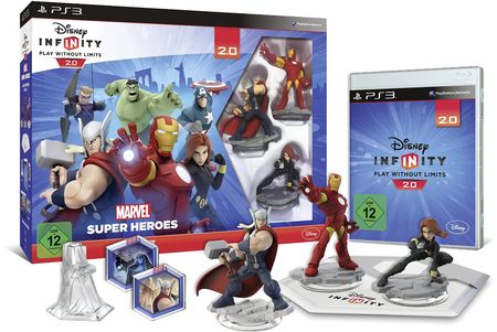 Disney Infinity 2.0: Marvel Super Heroes Starter-Set (PS3) - Der Packshot