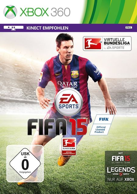 FIFA 15 (Xbox 360) - Der Packshot