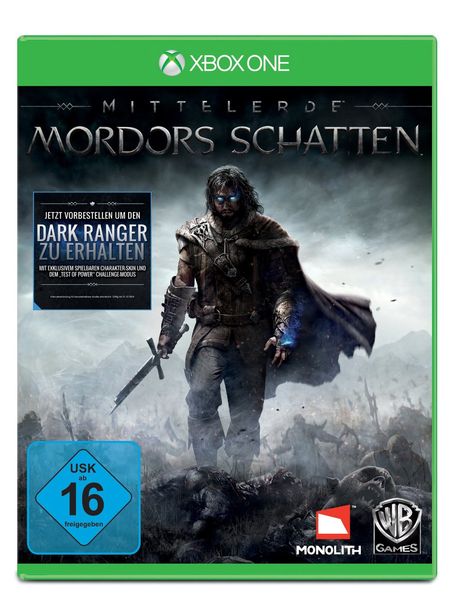 Mittelerde: Mordors Schatten (Xbox One) - Der Packshot