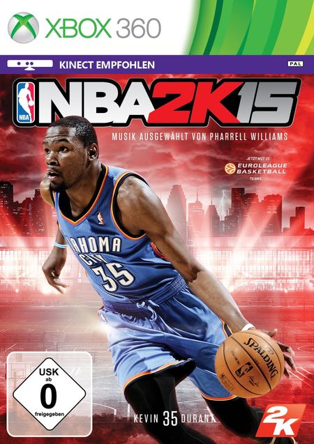 NBA 2K15 (Xbox 360) - Der Packshot