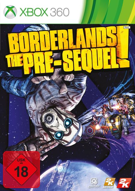 Borderlands The Pre-sequel (Xbox 360) - Der Packshot