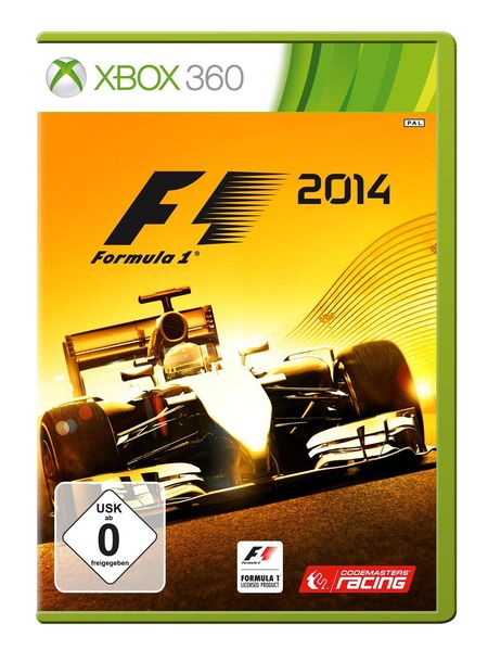 F1 2014 (Xbox 360) - Der Packshot