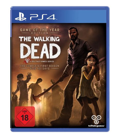 The Walking Dead Game of the Year Edition (PS4) - Der Packshot