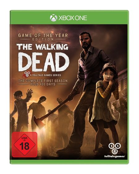 The Walking Dead Game of the Year Edition (Xbox One) - Der Packshot