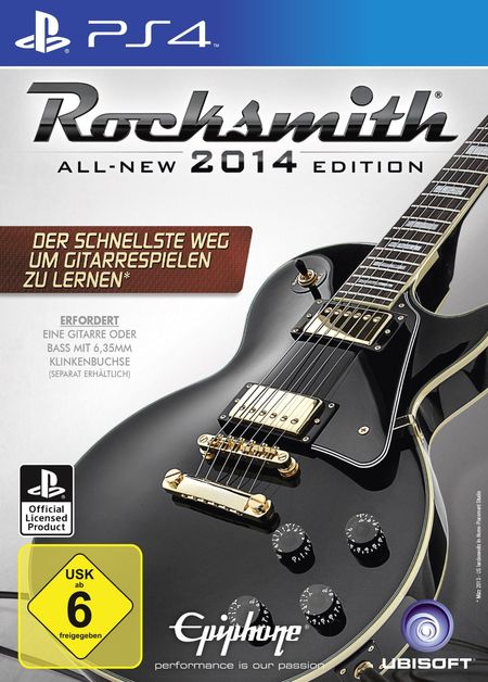 Rocksmith 2014 (PS4) - Der Packshot