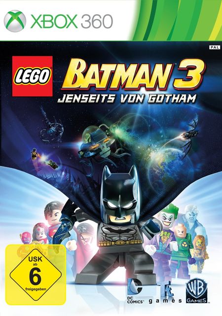 LEGO Batman 3 - Jenseits von Gotham (Xbox 360) - Der Packshot