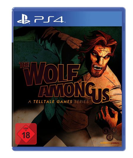 The Wolf Among Us (PS4) - Der Packshot