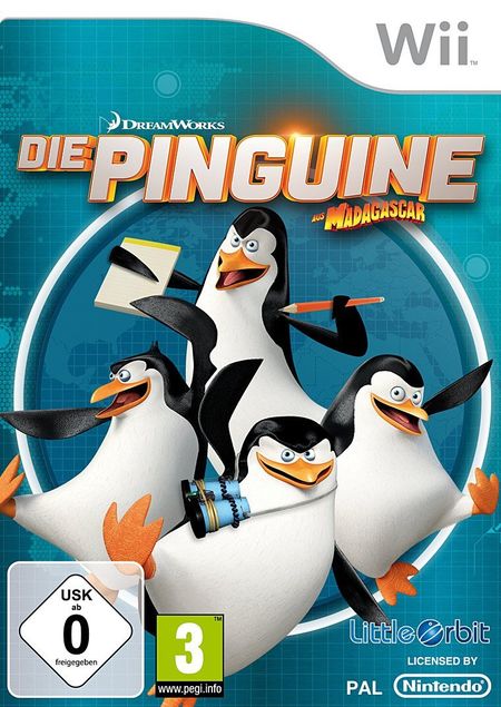 Die Pinguine aus Madagascar (Wii) - Der Packshot
