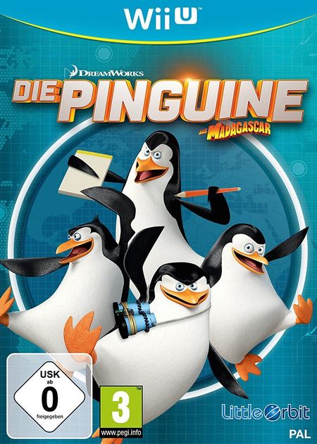 Die Pinguine aus Madagascar (Wii U) - Der Packshot