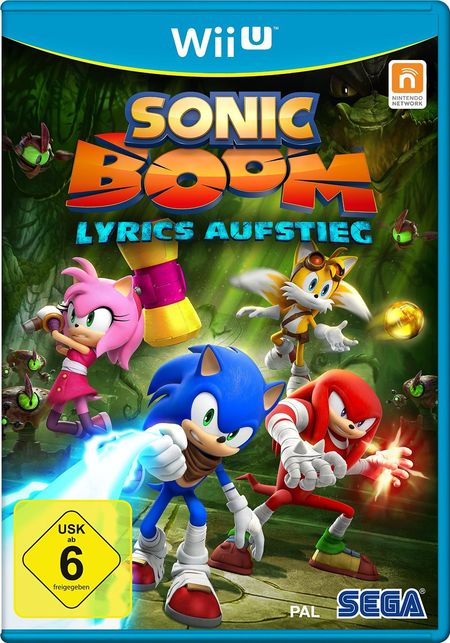 Sonic Boom Lyric (Wii U) - Der Packshot