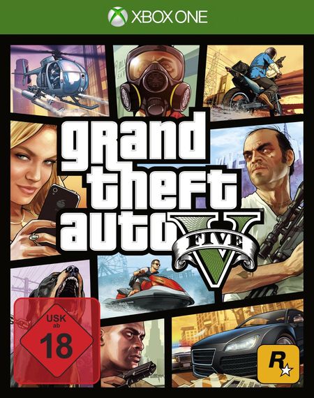 Grand Theft Auto V (Xbox One) - Der Packshot