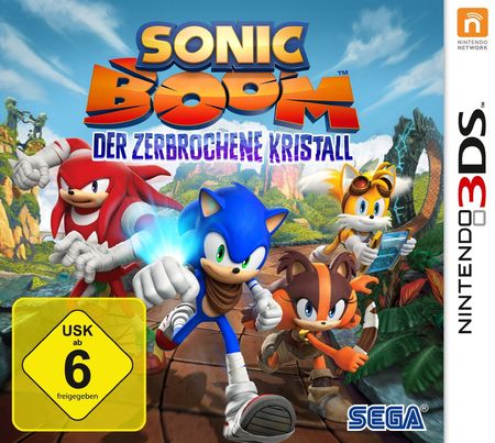 Sonic Boom Crystal - Der zerbrochene Kristall (3DS) - Der Packshot