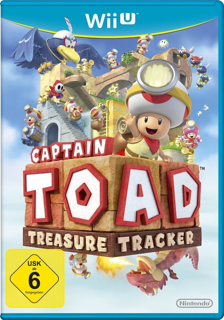 Captain Toads Treasure Tracker (Wii U) - Der Packshot