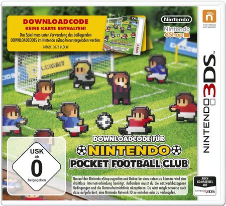 Nintendo Pocket Football Club (3DS) - Der Packshot