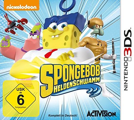 Spongebob Schwammkopf: Helden Schwamm (3DS) - Der Packshot