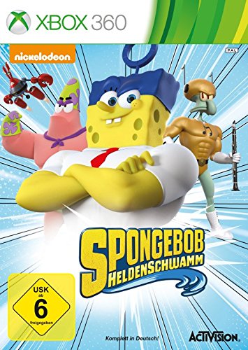 Spongebob Schwammkopf: Helden Schwamm (Xbox 360) - Der Packshot