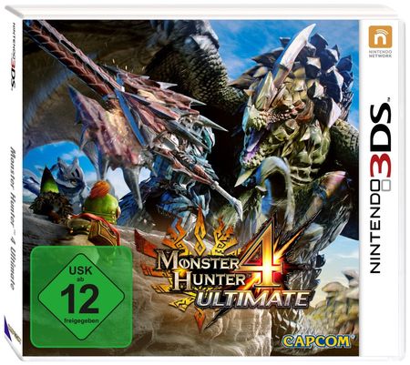 Monster Hunter 4 Ultimate (3DS) - Der Packshot