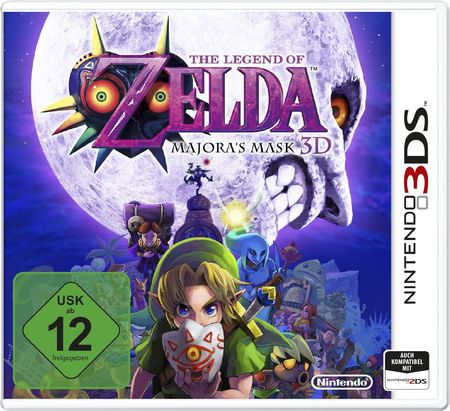 The Legend of Zelda: Majora's Mask 3D (3DS) - Der Packshot
