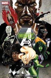 Mighty Avengers 2: Kein Held allein - Das Cover