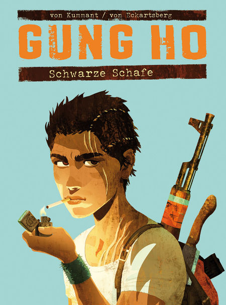 Gung Ho 1: Gung Ho Comicband 1 Schwarze Schafe - Das Cover