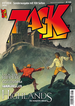 Zack 181 - Das Cover